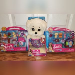 3 Piece Barbie DreamTopia Playset Bundle